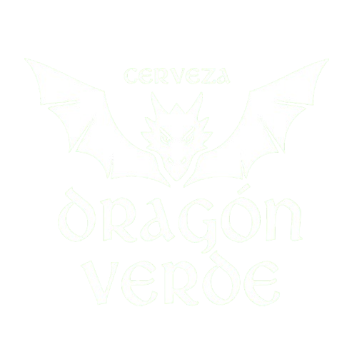 Logotipo Dragón Verde en negativo